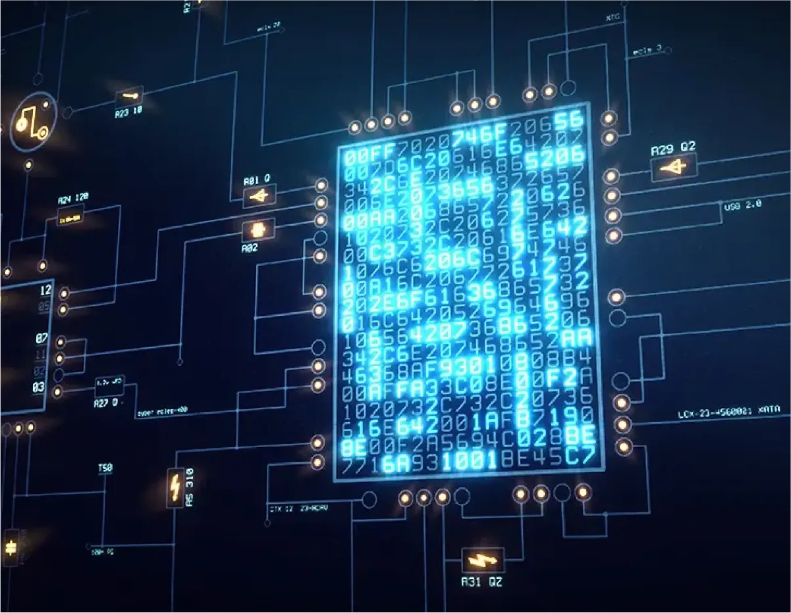 A representation of logic circuit for electronic engineering